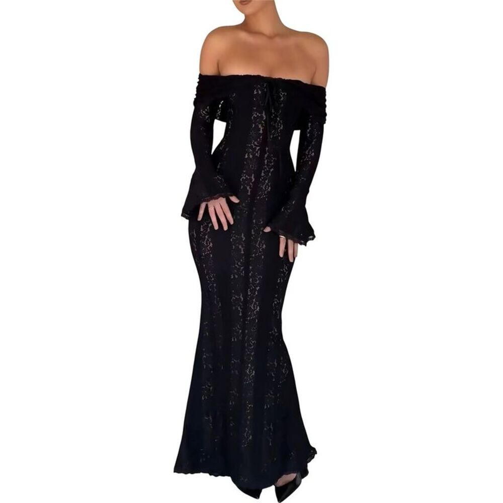 Colon Diana Womens  Embellished Maxi Dress